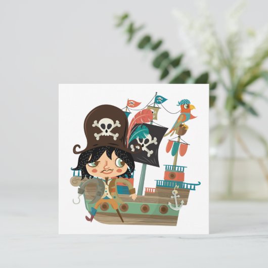 Pirate and Pirate Ship (Standing Front)