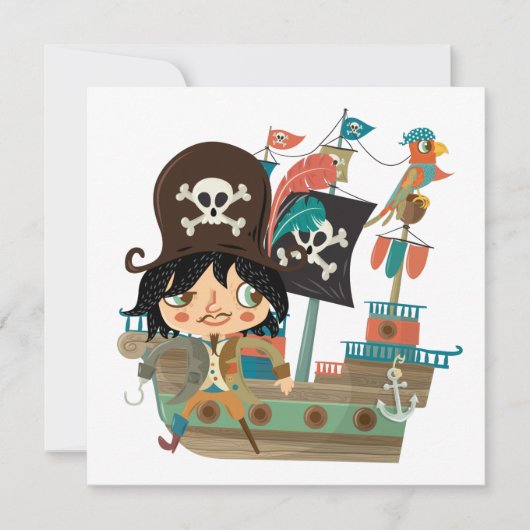 Pirate and Pirate Ship (Front)