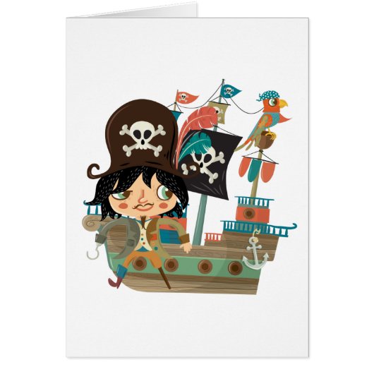 Pirate and Pirate Ship Cards (Front)