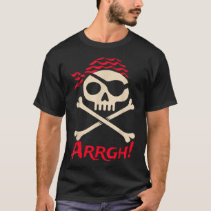 Pirate Argh Boys And Girls Arrgh Pirate T-Shirt