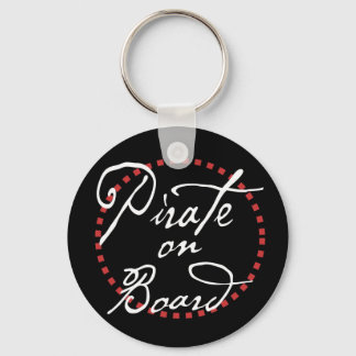 Pirate at the Wheel Keychain