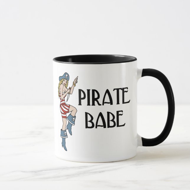 Pirate Babe Mug (Right)
