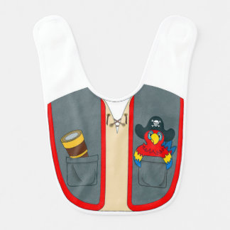 Pirate Baby Bib