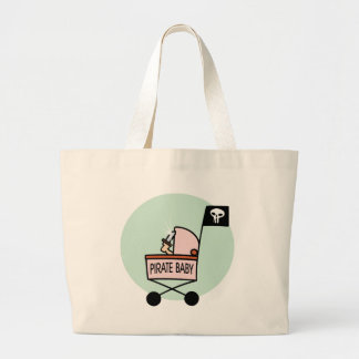 Pirate Baby Large Tote Bag