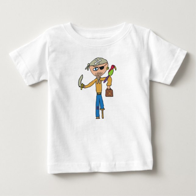 Pirate Baby T-Shirt (Front)