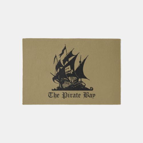 Pirate Bay Illegal Torrent Internet Piracy Rug