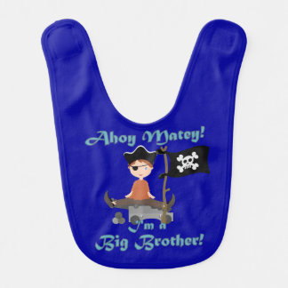 Pirate Big Brother Bib
