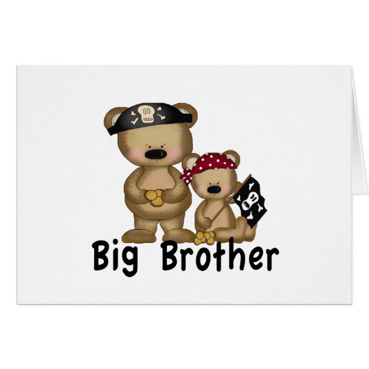 Pirate Big Brother Cards (Front Horizontal)