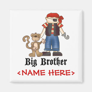 Pirate Big Brother Magnet