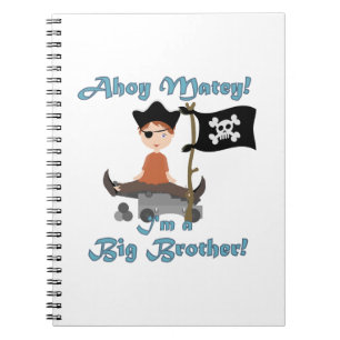 Pirate Big Brother Notebook