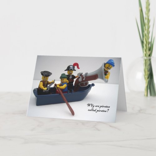 Pirate Birthday Card