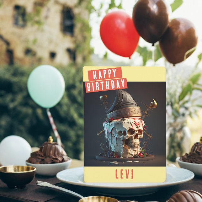 Pirate Birthday Card (Creator Uploaded)