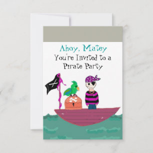 Pirate Birthday Invitation