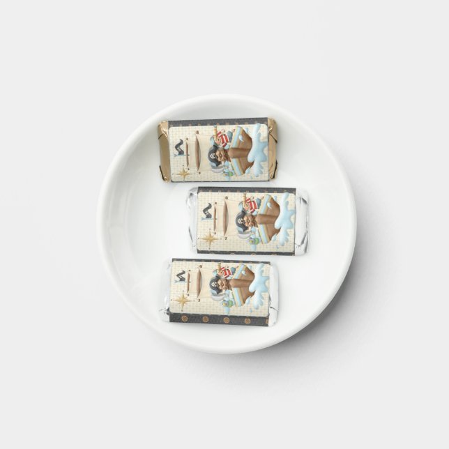 Pirate Birthday Party Baby Shower Favors (Plate)