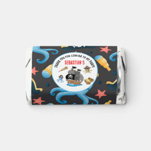 pirate birthday party hershey's miniatures