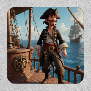 Pirate Birthday Patch