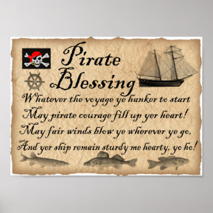 NAVIRE BATEAU PIRATE THE GREAT PIRATE SHIP Wall Art Poster Grand format A0 Large