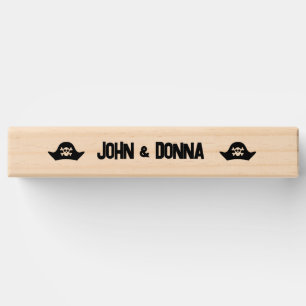 PIRATE BLOCK TOPPLE TOWER MEMORY BLOCKS CUSTOM