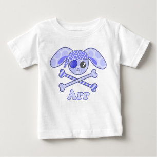Pirate Blue Bunny Arr Baby T-Shirt
