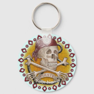 Pirate Bones Keychain