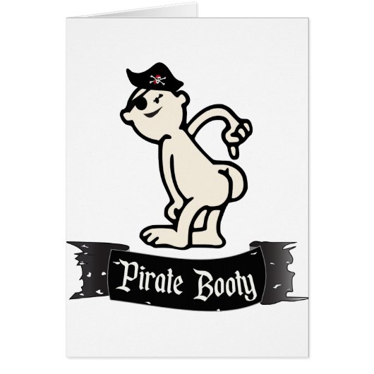 Pirate Booty Cards (Front)
