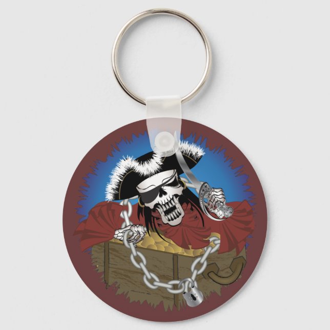 Pirate Booty Keychain (Front)