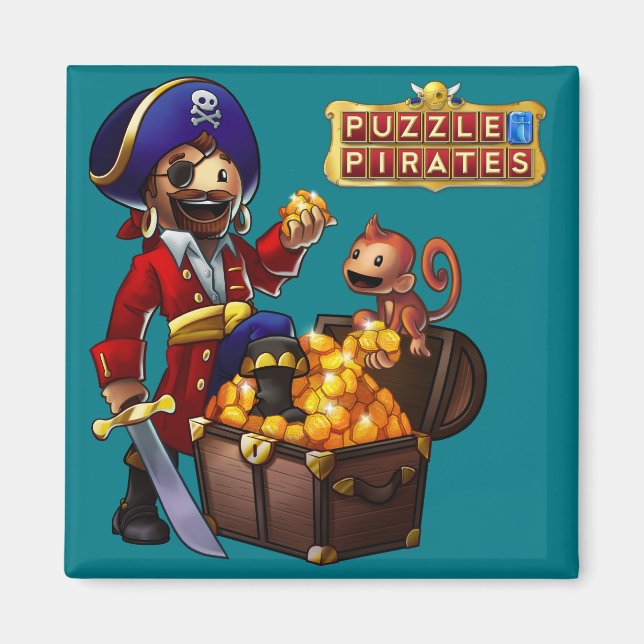 Pirate Booty Magnet (Front)