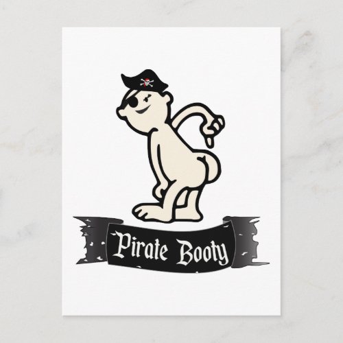 Pirate Booty Postcard