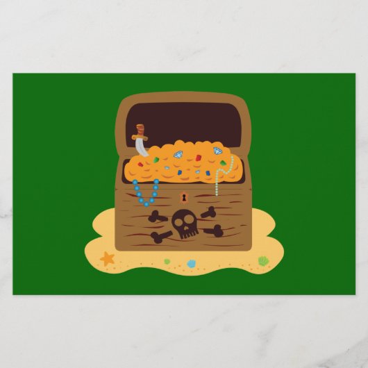 Pirate Booty Treasure Chest (Front)