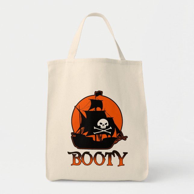Pirate Booty Trick or Treat Bag (Front)