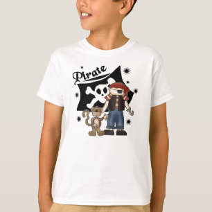 Pirate Boy and Monkey T-Shirt