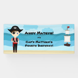 Pirate Boy Banner