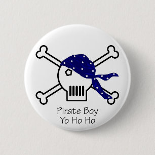 Pirate Boy Button