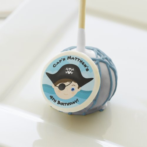Pirate Boy Cake Pops