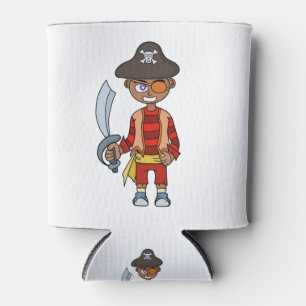 Pirate Boy Can Cooler