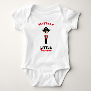 Pirate Boy Little Brother Baby Bodysuit