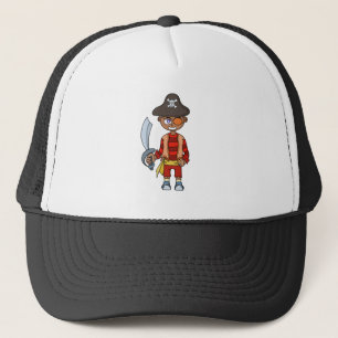 Pirate Boy Trucker Hat