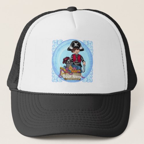 Pirate Boy Trucker Hat