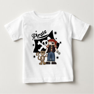 Pirate Boy With Monkey Tshirts and Gifts