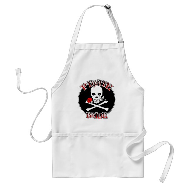 Pirate Bride Adult Apron (Front)