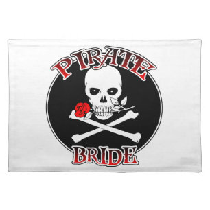 Pirate Bride Cloth Placemat