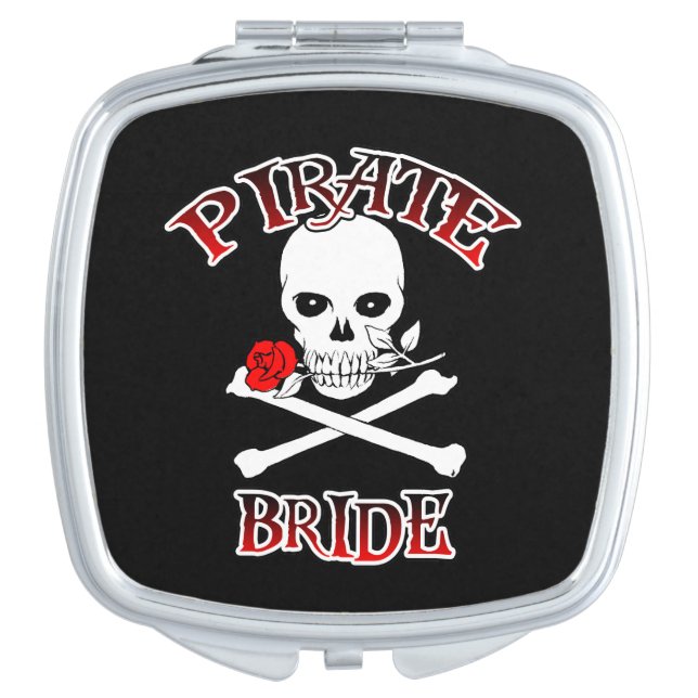 Pirate Bride Compact Mirror (Front)