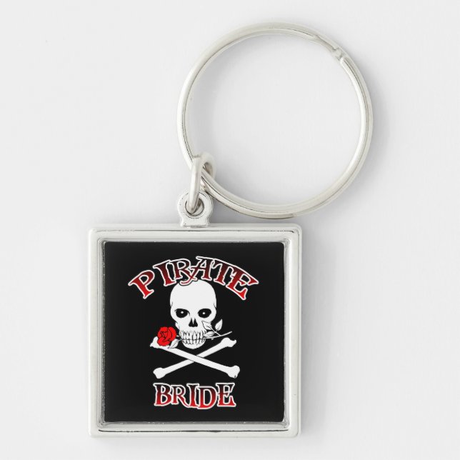 Pirate Bride Keychain (Front)