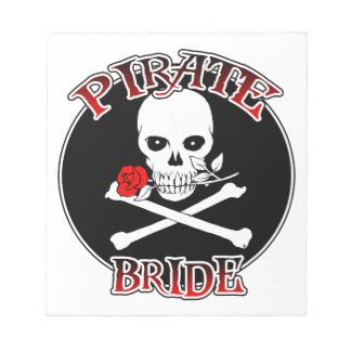 Pirate Bride Notepad