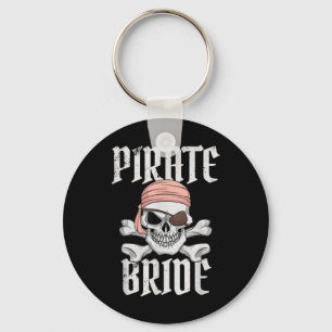 Pirate Bride Pirate Skull & Crossbones Pirate Keychain
