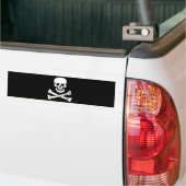 Pirate Bumper Sticker (On Truck)