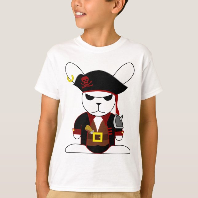 Pirate Bunny Bruno T-Shirt (Front)