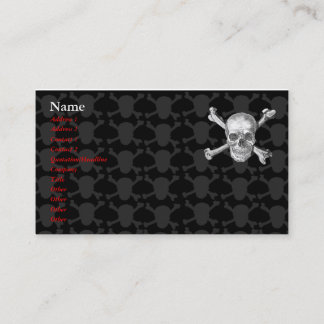 Pirate business card template