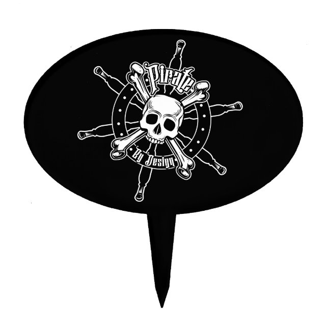 Pirate Cake Pick (Front)