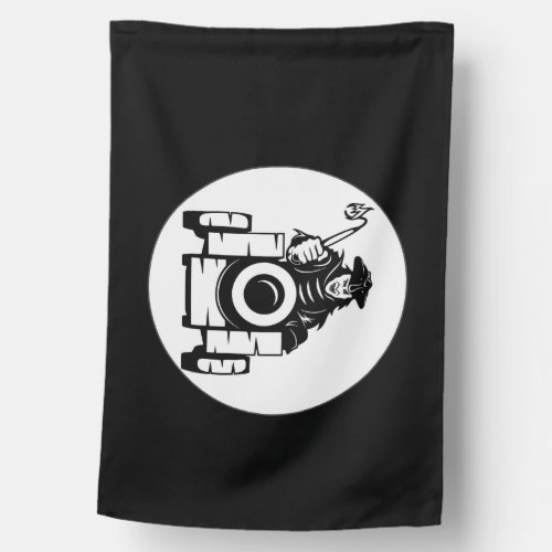 pirate cannon flag